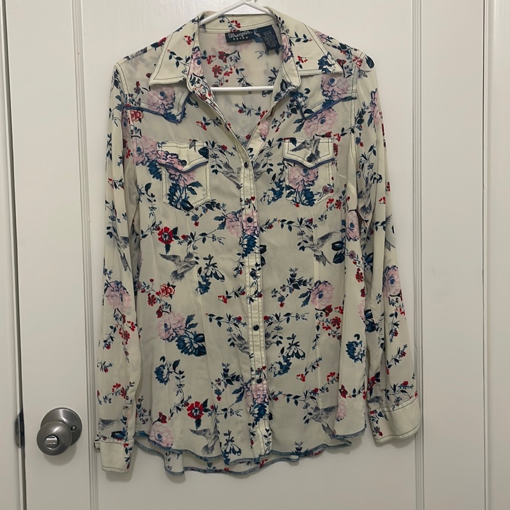 Wrangler Retro Button Up
